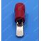 MDD 1,25-110(5) Клемма 2,8 мм. штырьевая (папа) в изоляции красная