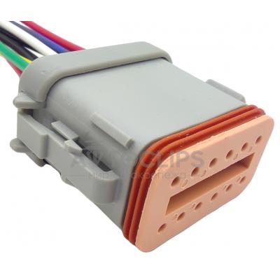 RP1220 Разъем 12-к Deutsch DT06-12S отв. часть RP1221