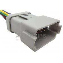 RP1221 Разъем 12-к DT04-12P серии 1.6 mm отв. часть RP1220