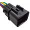 RP1229 Разъем 6-к Daewoo Lanos Chevrolet Lacetti отв. часть RP325