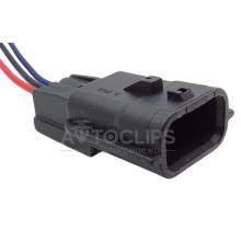 RP1231 Разъем 3-к Renault Nissan 7282-8852-30 отв. часть RP1021