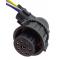 RP1241 Разъем 8-к Toyota 9800680 9800681 байонетный отв. часть RP1242