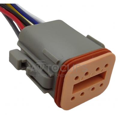 RP1245 Разъем 8-к DT06-8S DT06-8SA отв. часть RP1246