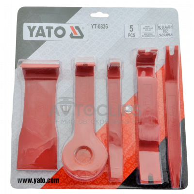 Набор для снятия клипс и обшивок Yato YT-0836 5pcs